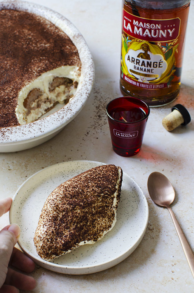 Tiramisu Chocolat Rhum Banane Douce Addiction