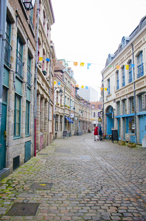 lille rue pavée